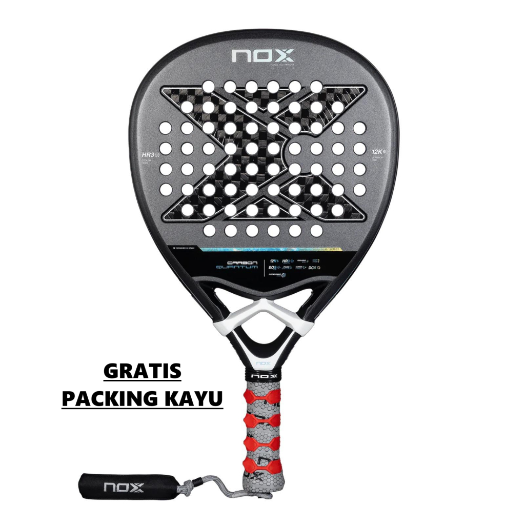 Raket Padel NOX Quantum 12K Carbon