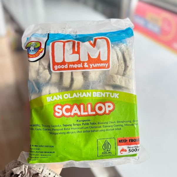 

ILM Scalop Regular 500 Gram - Kualitas Premium
