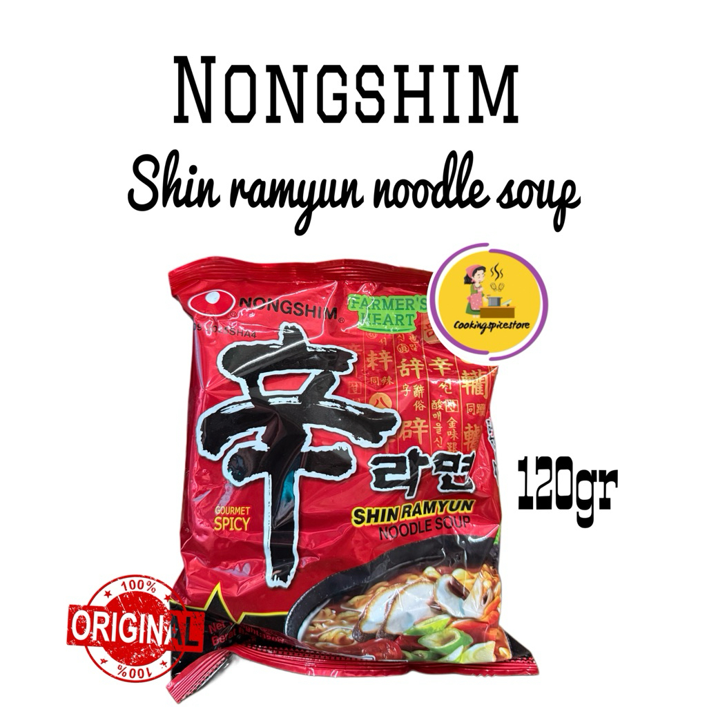 

Nongshim Shin Ramyun Noodle Soup Made In Korea | 120Gr