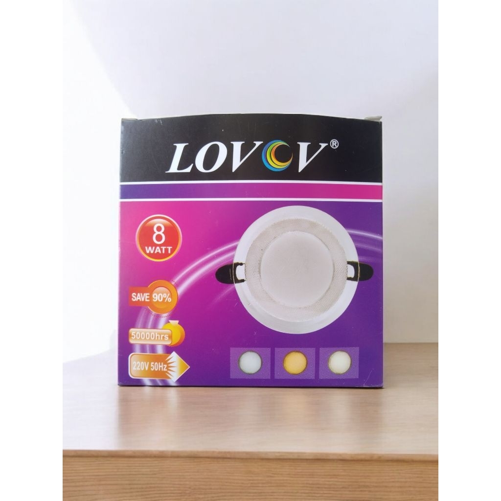 Lampu Downlight 3 warna