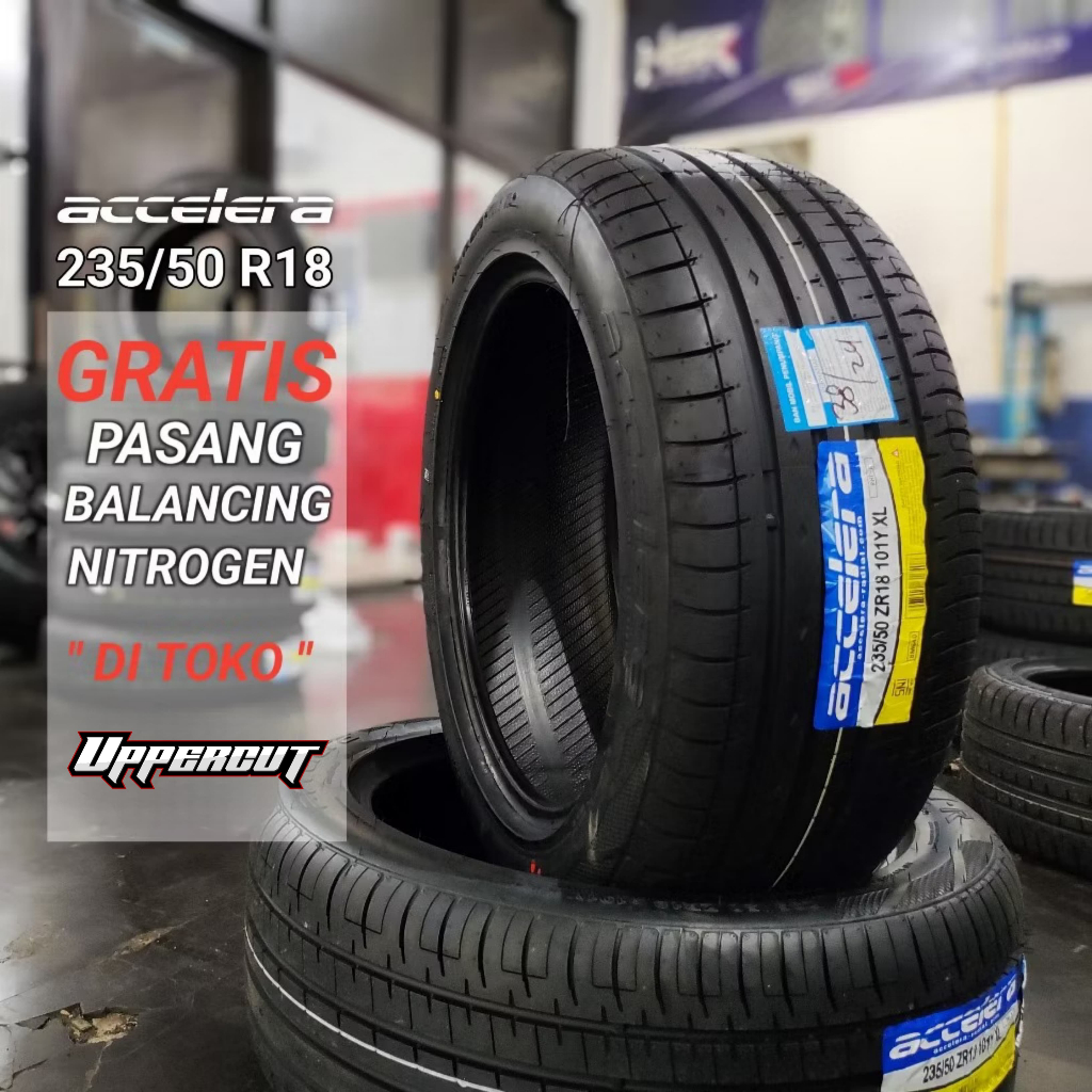 Ban Mobil 235 50 R18 Accelera Tubles Berkualitas / Ban Mobil 235 50 R18