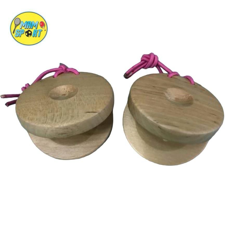 Kastanyet / Castanet Kayu Murah Sepasang