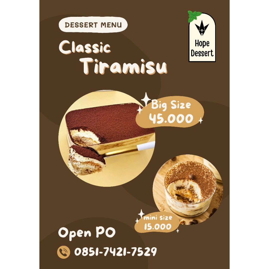 

Classic Tiramisu
