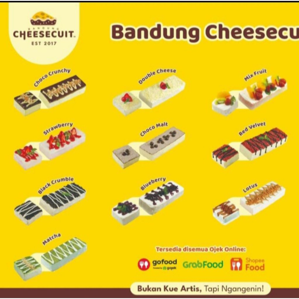 

(READY) JASTIP Bandung Cheesecuit