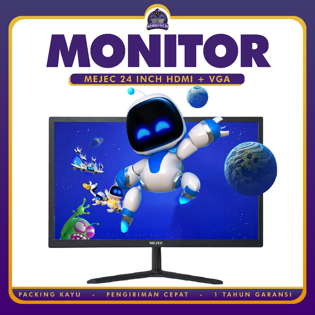 flaminggo shop - MONITOR LED 24 INCH - MONITOR LED 22 INCH 100 HZ IPS - MONITOR LED 19 INCH BANYAK