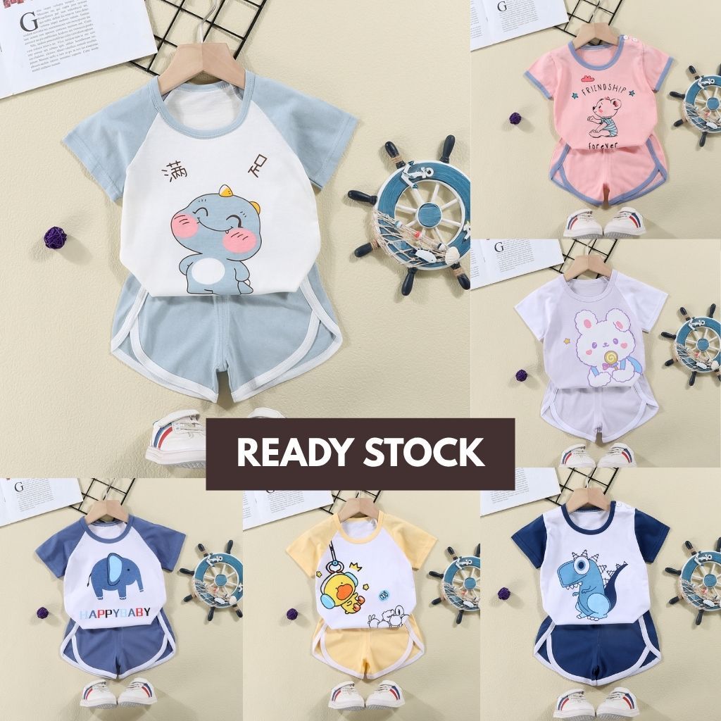 SHOPINSAM - Setelan Baju Anak / Setelan Pendek / Setelan Baju / Setelan Baju Karakter / Baju Karakte