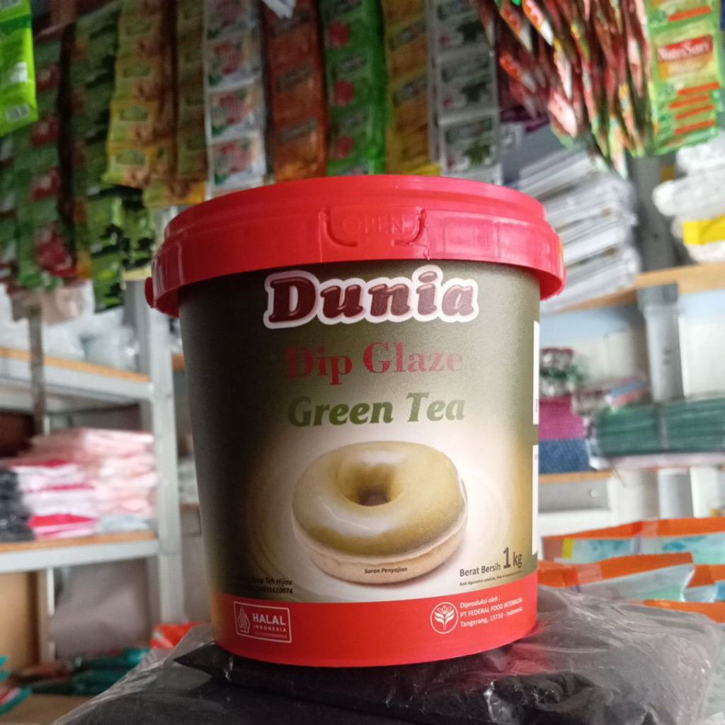 

glaze green tea dip glaze dunia green tea 1 kg