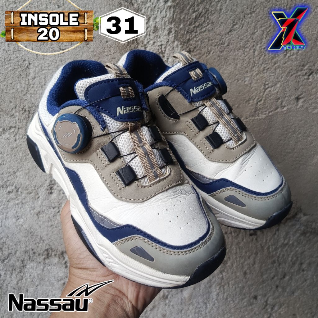 SEPATU SNEAKERS ANAK LAKI-LAKI/PEREMPUAN NASSAU BOA