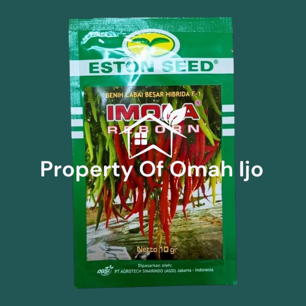Benih Cabe Imola Reborn 10gr Original Pabrik Hijau Merah Tanaman