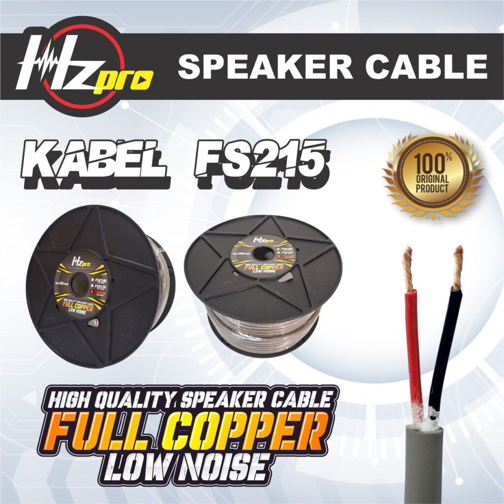 Kabel Speaker HZ PRO FS 215 Kabel Speaker 2x1,5mm HZ PRO FS Series 215
