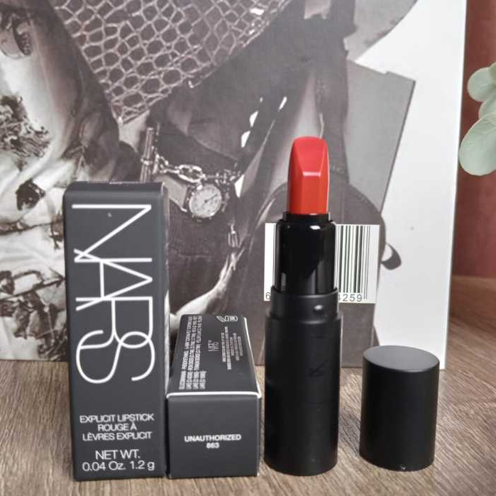 Nars Explicit Lipstik Rouge  Unauthorized 863