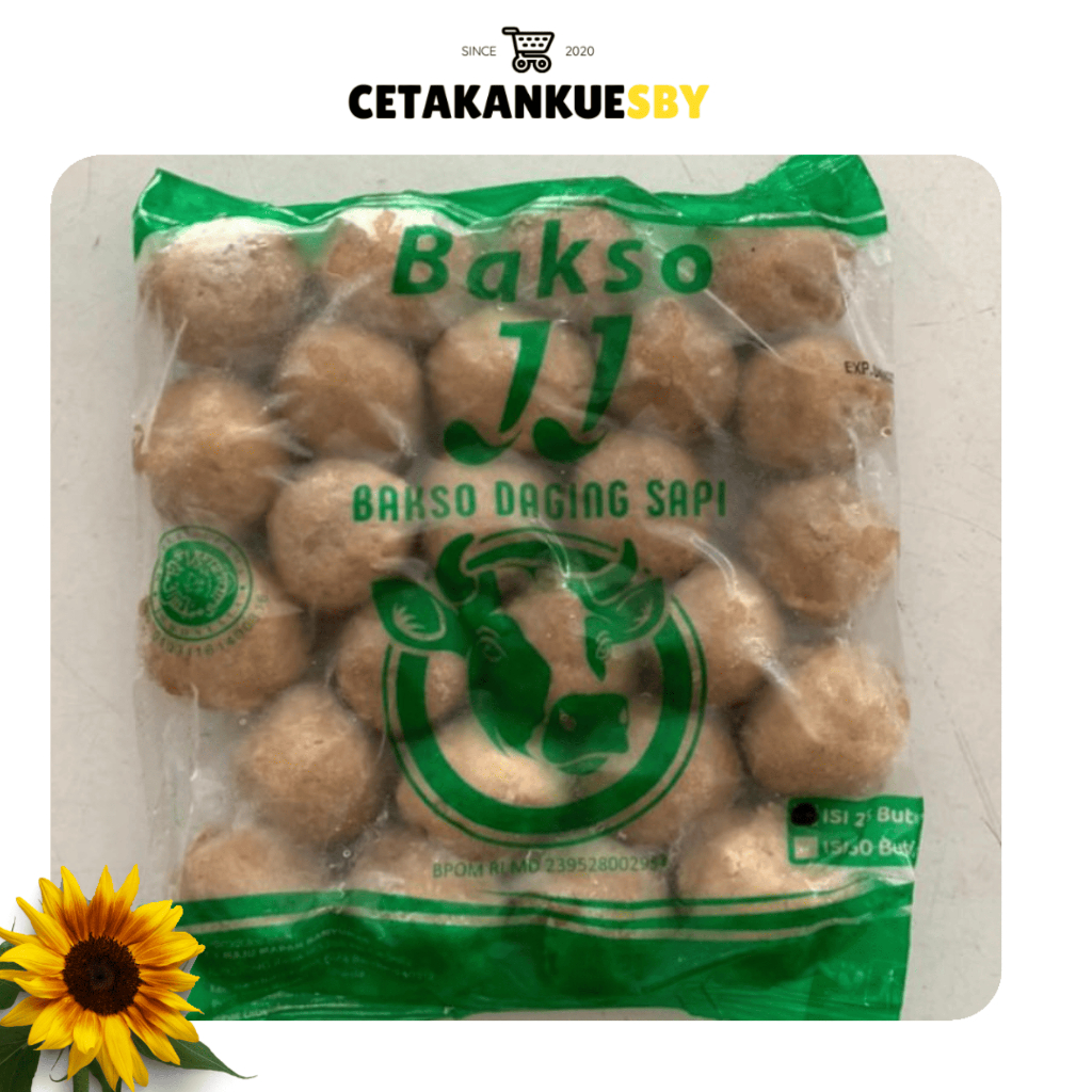 

(CKS) JJ Bakso Daging Sapi Polos Isi 50bj 950gr