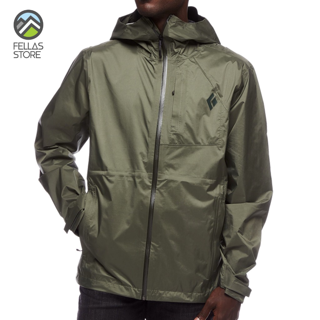 Jaket Black Diamond - Treeline Rain Shell Men's Tundra