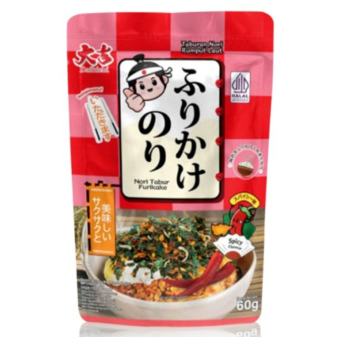 

JSF DAIKICHI SPICY FLAVOUR NORI TABUR FURIKAKE PCH 60 GR 8990074000667