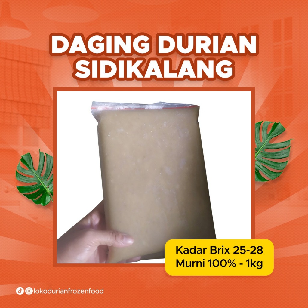 

Daging Durian Medan (Sidikalang) 1kg