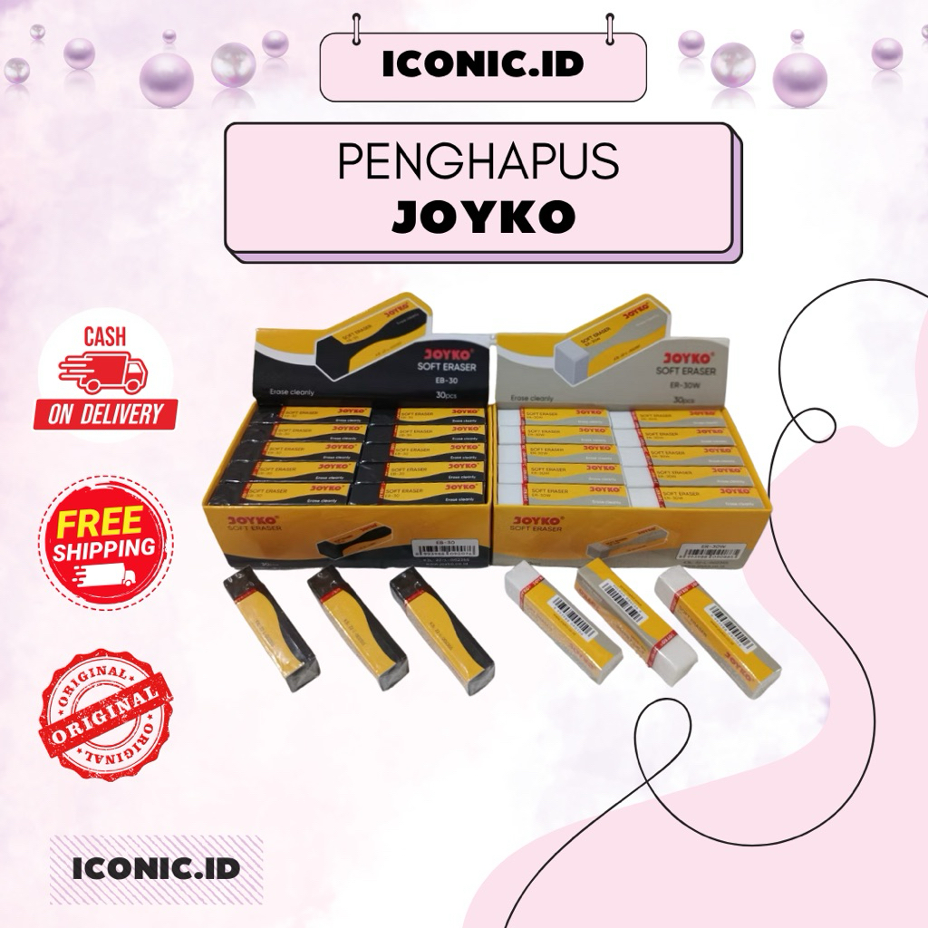 

Iconic.id-Penghapus Joyko / Joyko Penghapus / Penghapus Joyko Ecer