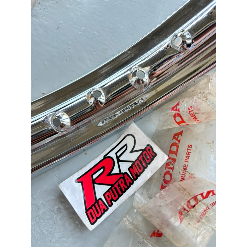velk velg pelk besi kaleng did original ori HM tengah honda gl100 gl125 cb100 cb125 cb gl 100 125 s9