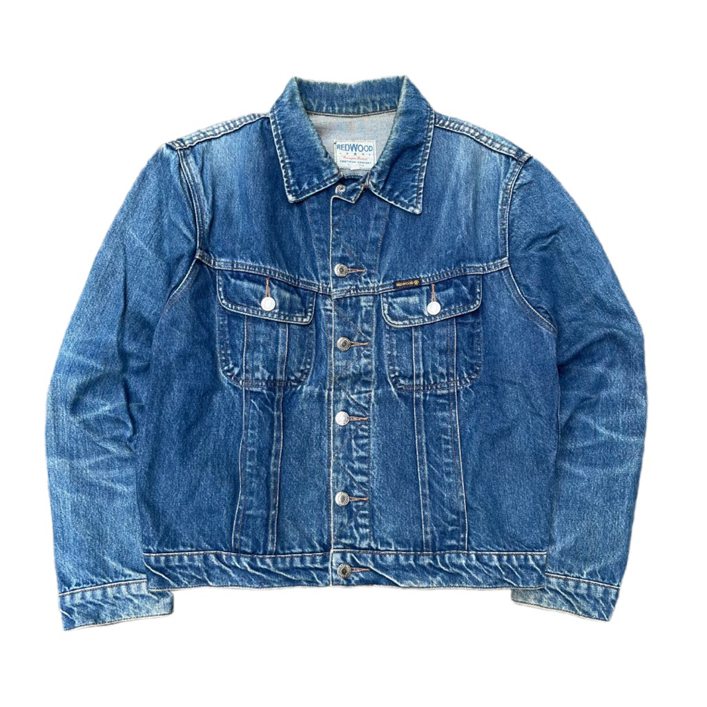 TRUCKER JACKET DENIM FADED SECOND