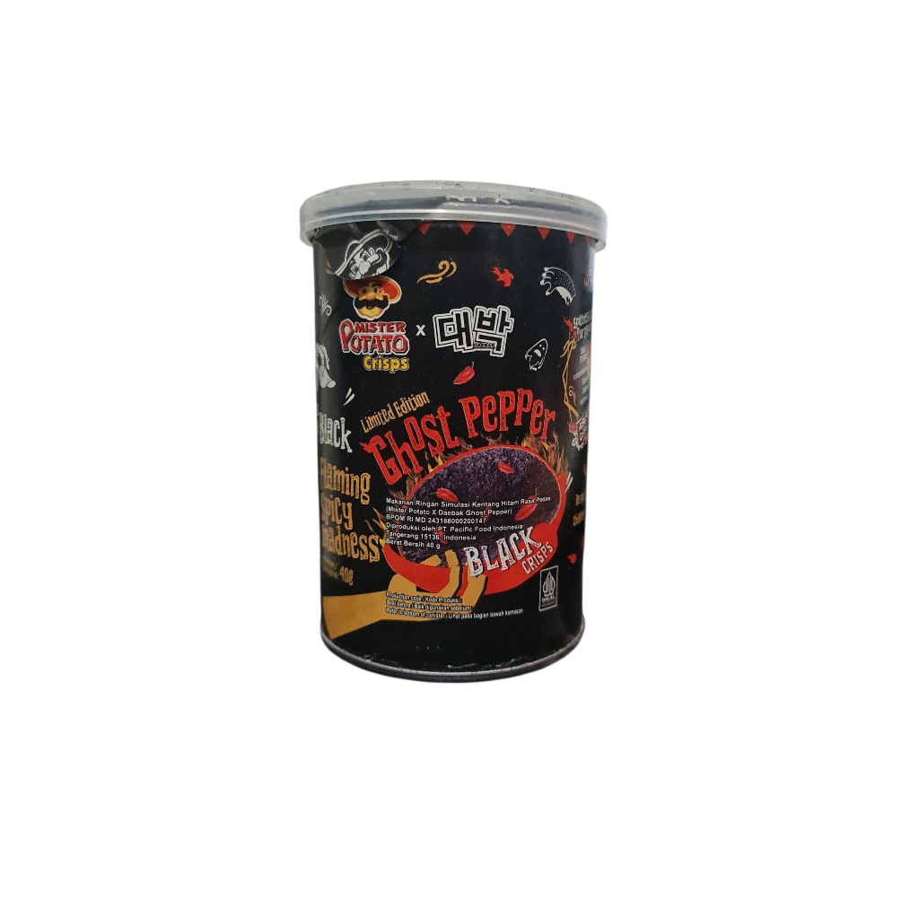

Mister Potato Crisps Ghost Pepper Original 40 Gr