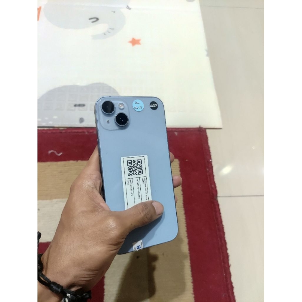 iphone 14 plus 256GB RESMI IBOX second