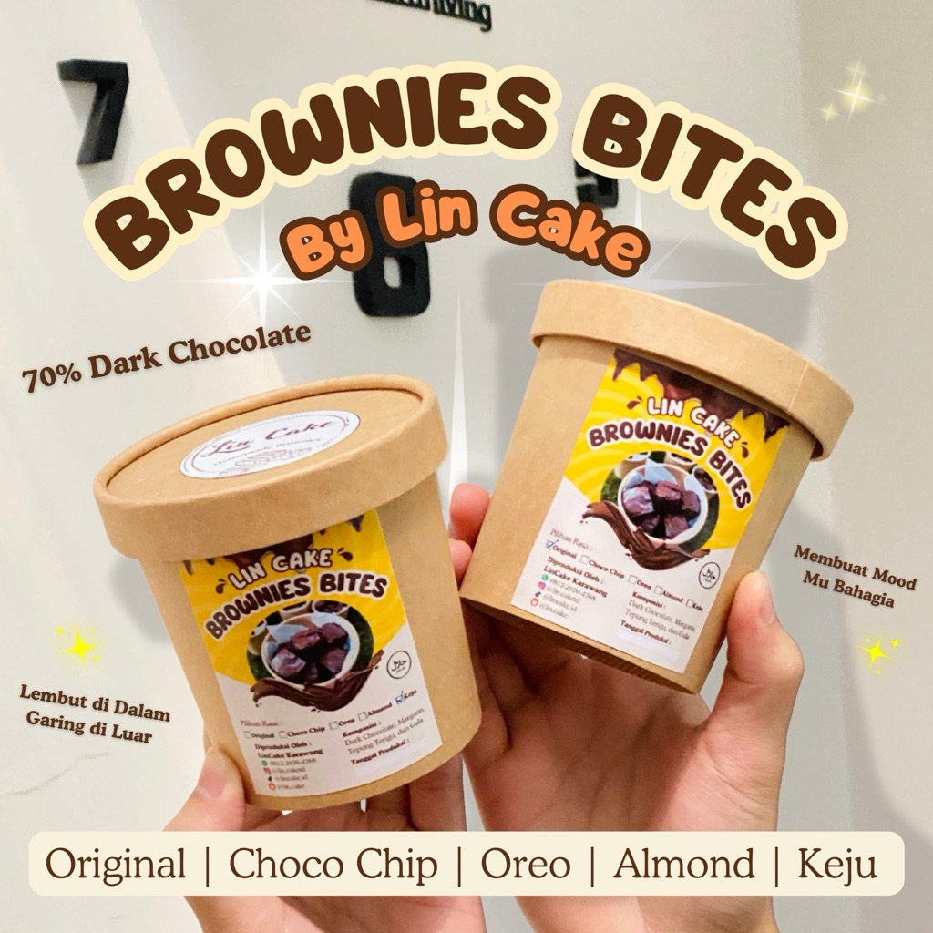 

Brownies Bites by Lin Cake