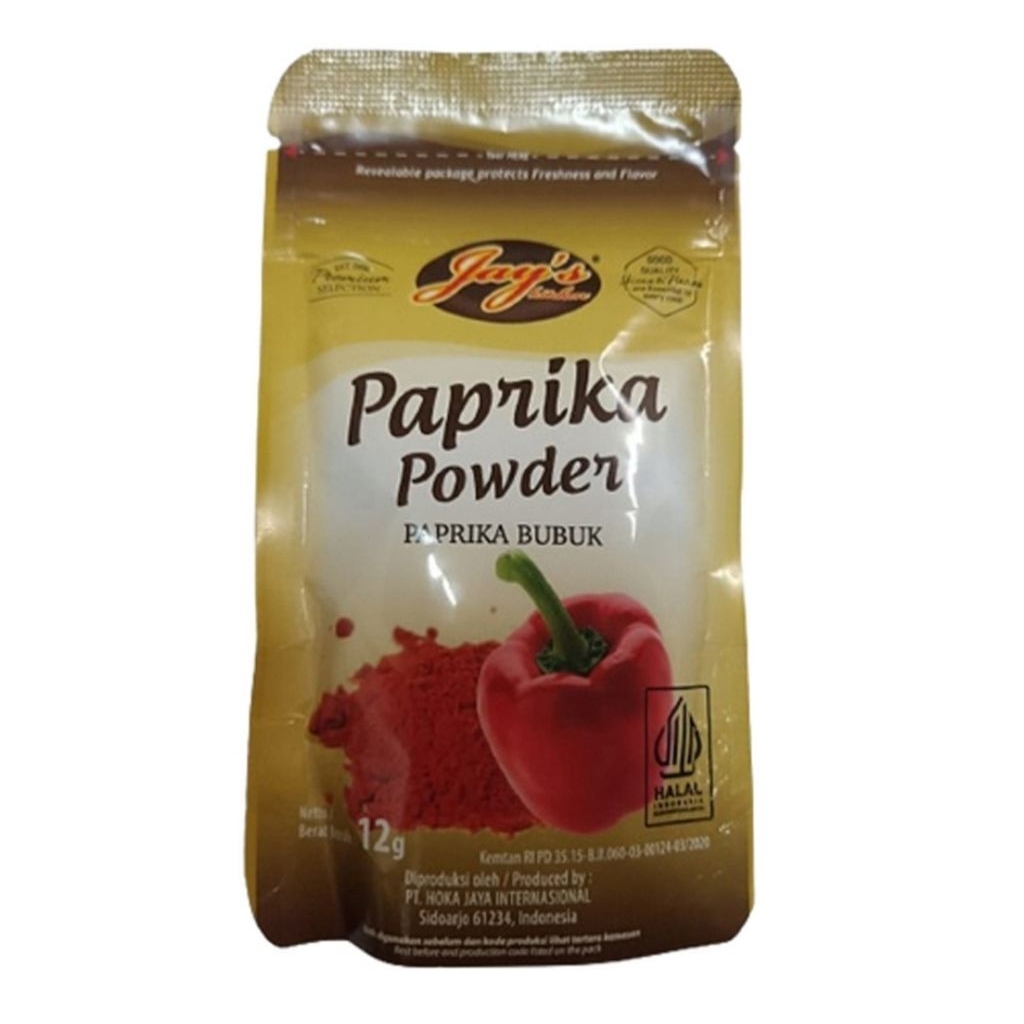 

Jay's Kitchen Paprika Powder Paprika Bubuk 12 g