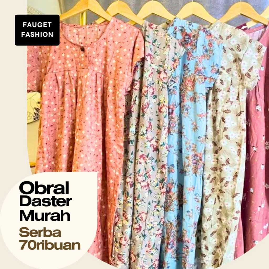 Daster Nyonya/daster adem/daster santai/daster kekinian/daster rempel