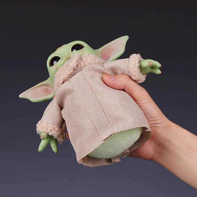 Terbaru Baby Yoda Star Wars Mandalorian Boneka Original