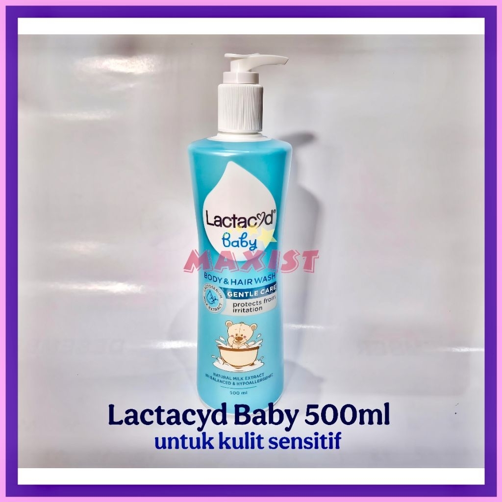 Lactacyd Baby 500ml Gentle care Kulit Sensitif Lactacyd Bayi 500ml / Lactacyd Baby 250ml / Lactacyd 