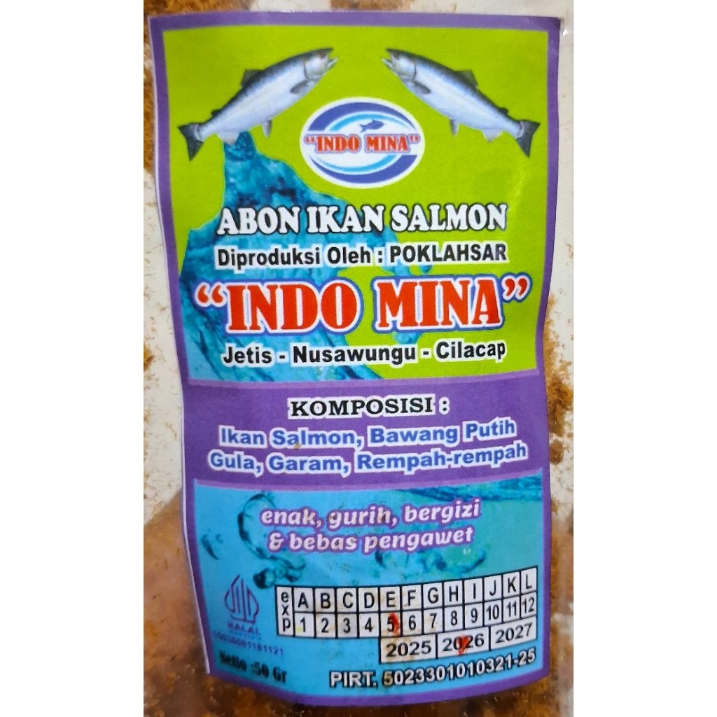 

ABON IKAN SALMON ASLI INDO MINA TANPA BAHAN PENGAWET