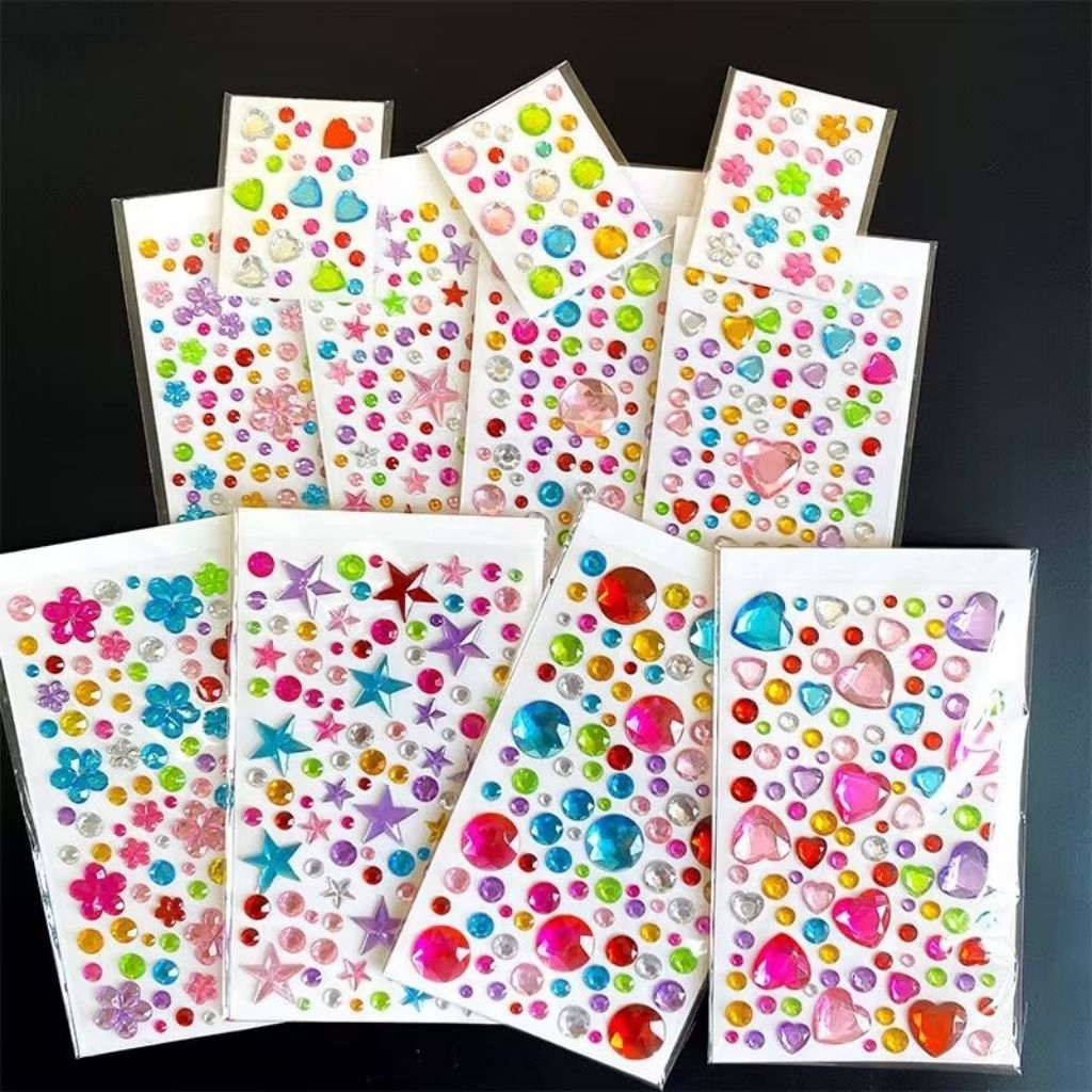 

sticker kristal diamond stiker berlian diamond sticker handphone diamond
