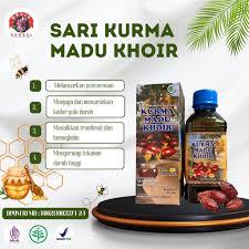 

Sari Kurma Madu | KHOIR | ARABIA | Untuk Demam berdarah | 350 gram