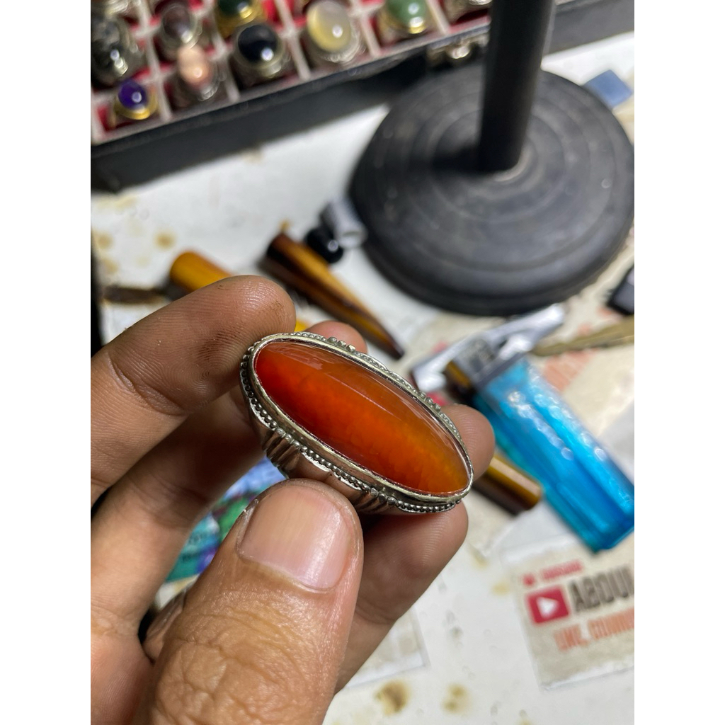 BATU AKIK PANDAN MERAH