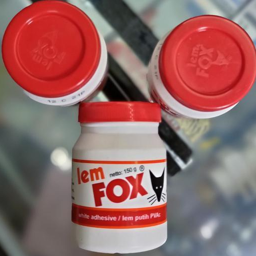 

( COD ) Lem Fox 150g Lem Putih PVAc COD