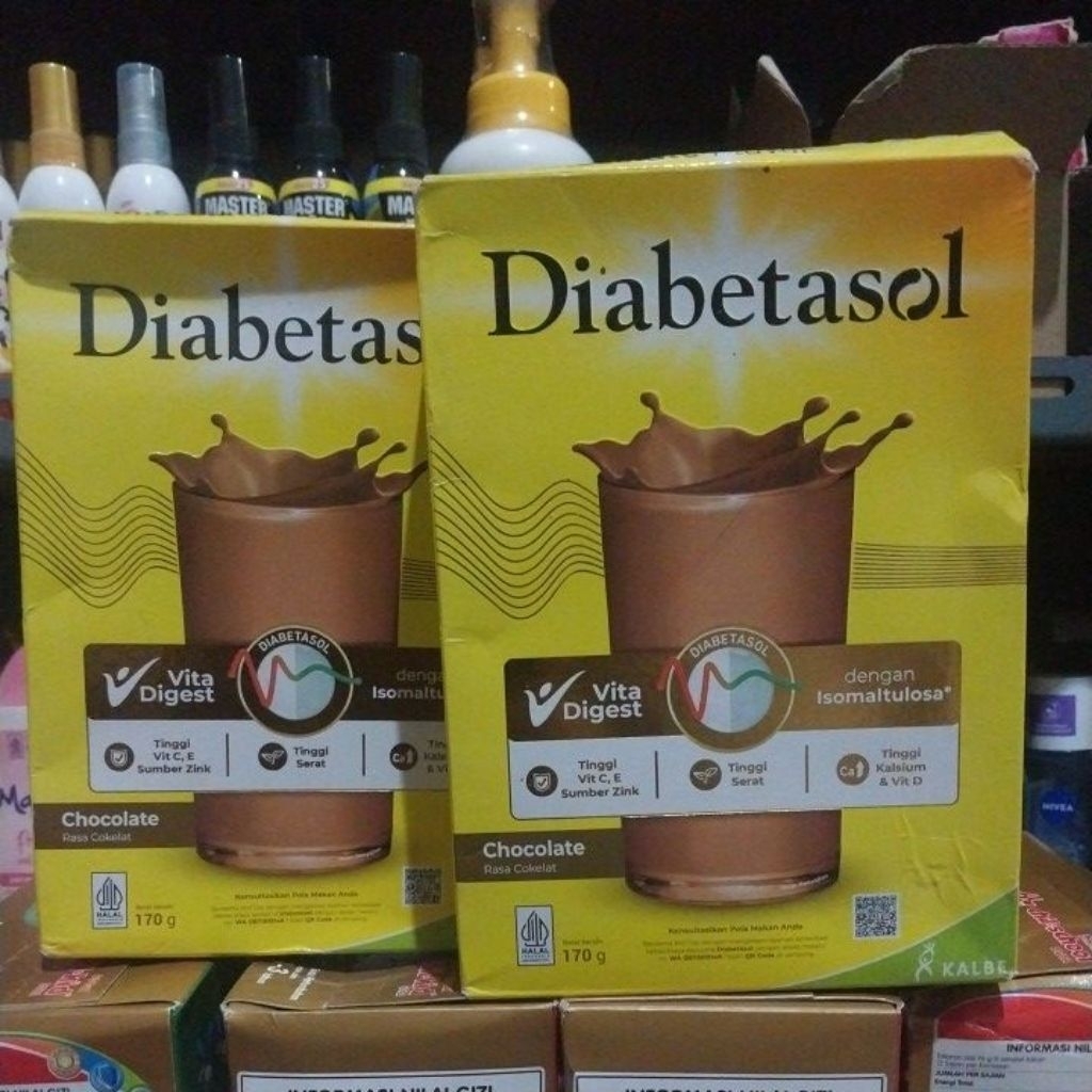 

Diabetasol Vanila |Cokelat | Almond Oat 170gr
