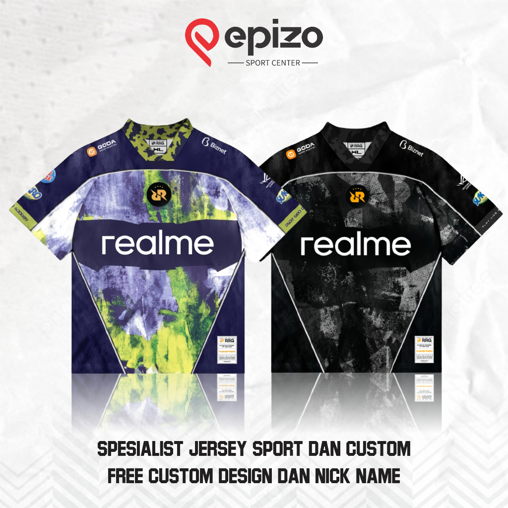 JERSEY RRQ Meister 2025 Terbaru Free custom nama termurah