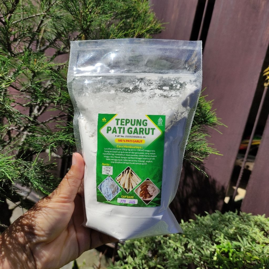 

Forcysn Tepung Garut 250 Gram /Pati Asam Lambung/Angkrik /Arrowroot Cara Alami Mengatasi Asam