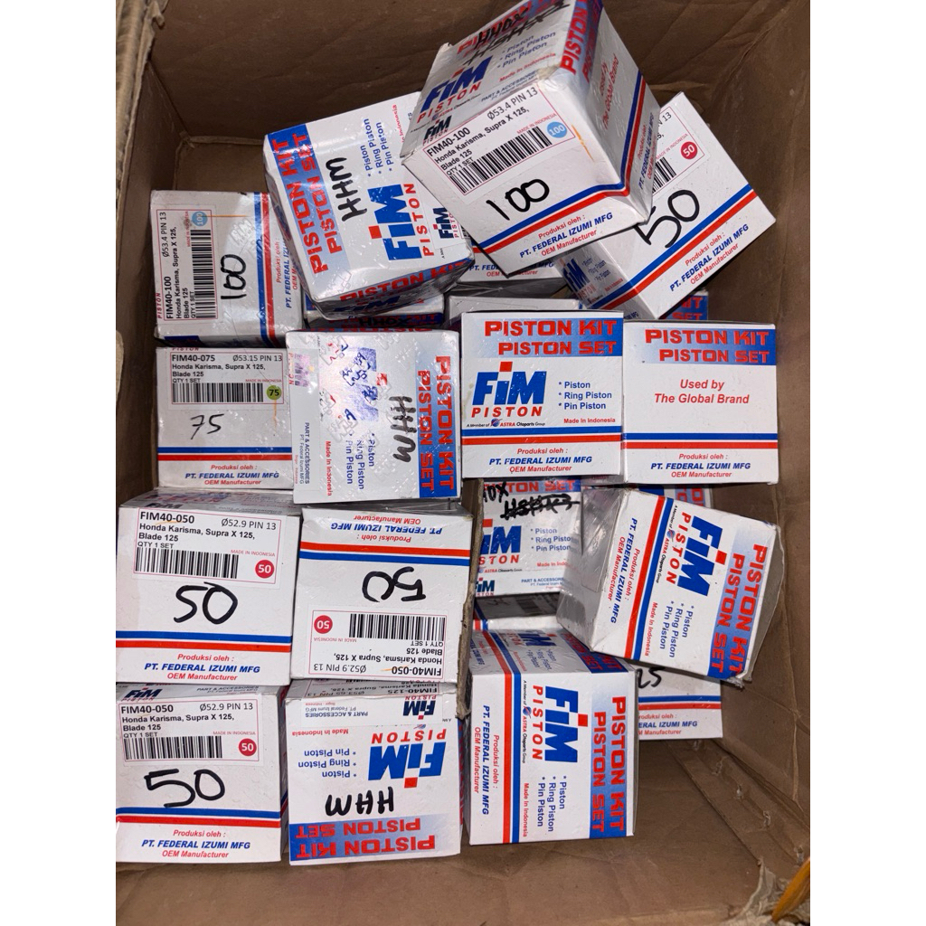 piston kit FIM karisma/suprax125