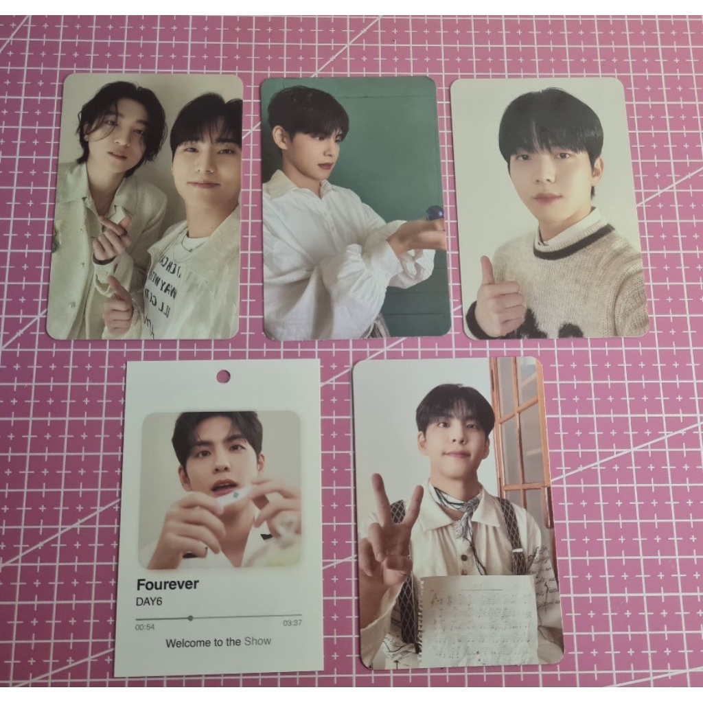 [READY STOCK] Photocard Official DAY6 - FOREVER, WONPIL PILMOGRAPHY