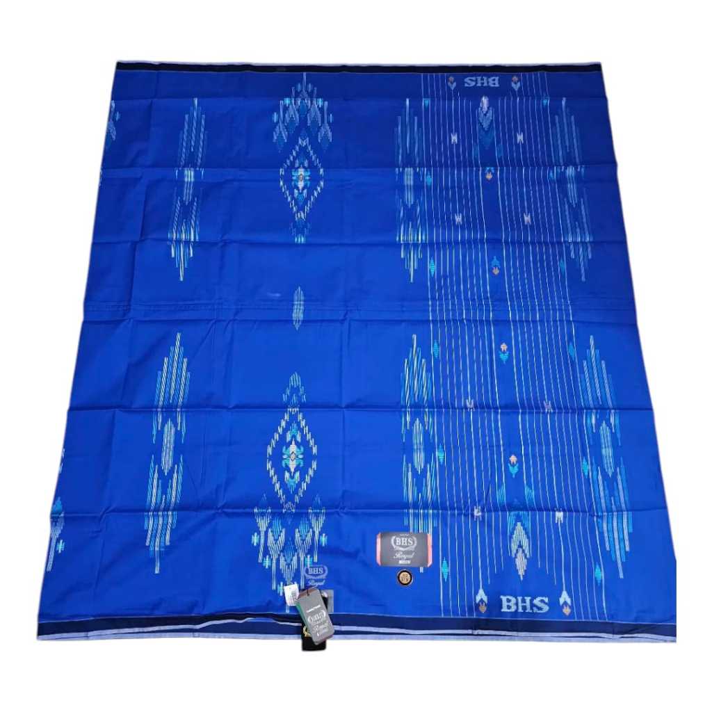 sarung royal stb biru cerah sarung bhs royal stb biru