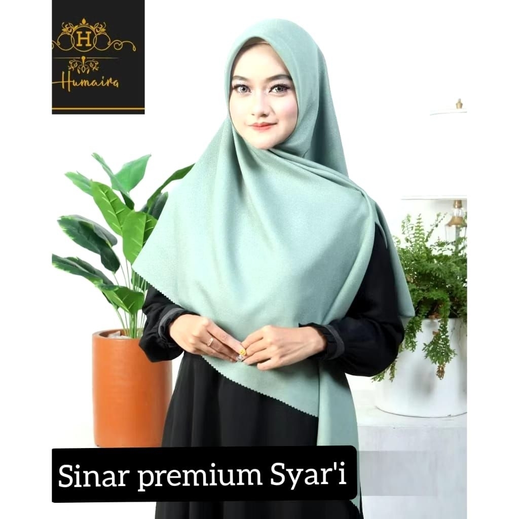 Segi Empat Sinar Premium Humaira Syar'i 130*130