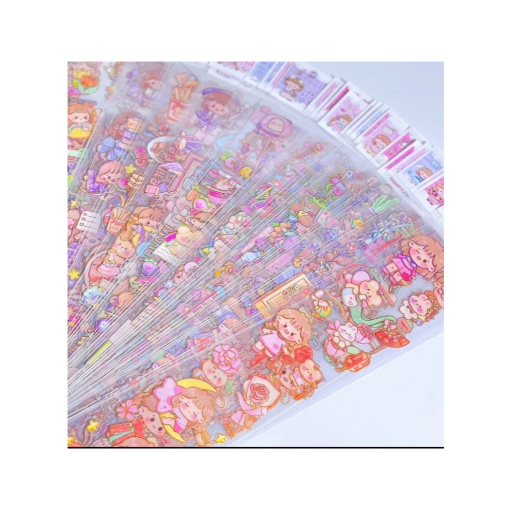 

50 pcs Stiker Momo sedang