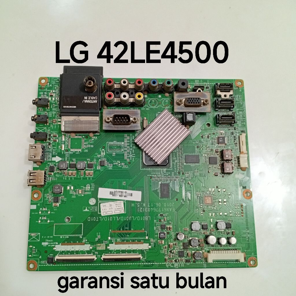 MB TV LG 42LE4500 MAINBOARD-MOTHERBOARD-MOBO-MODUL MESIN TV LG 42LE4500