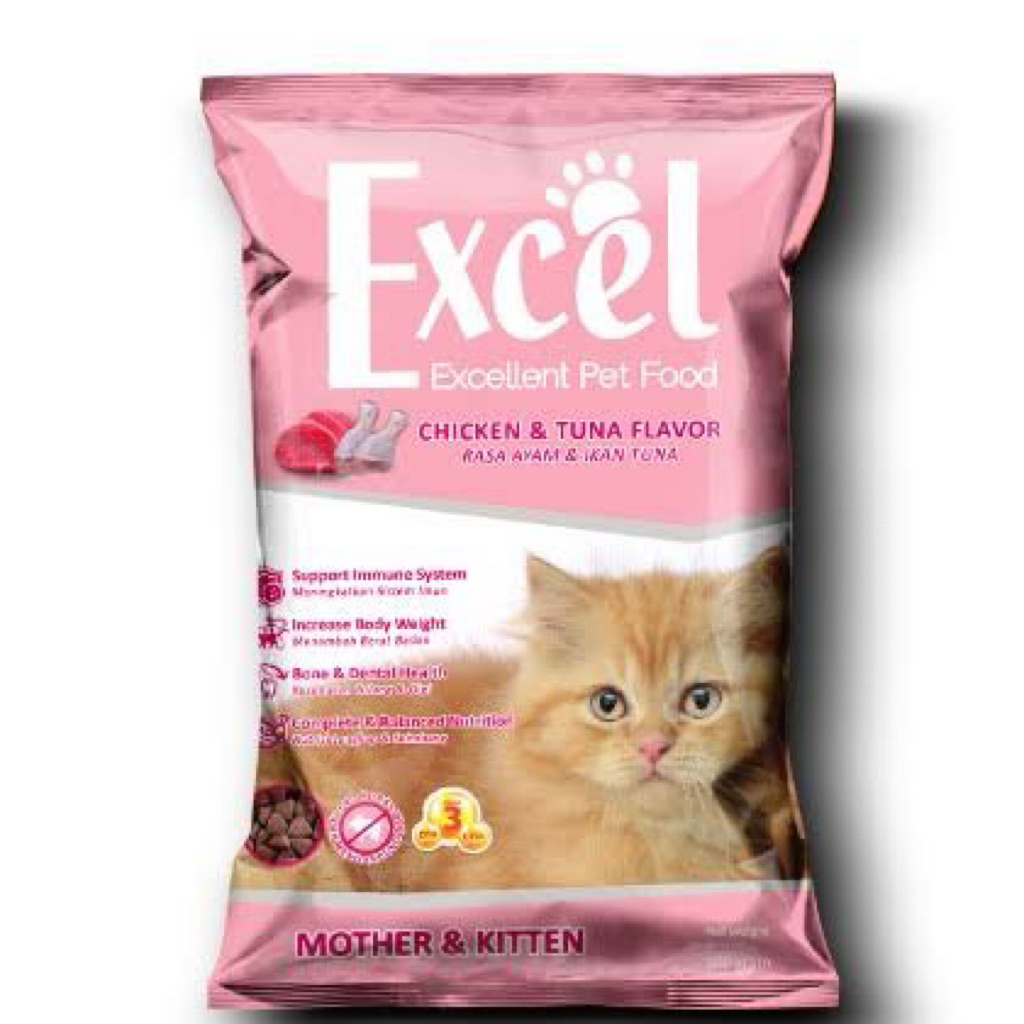 Excel Dry Food Mother & Kitten 500gram