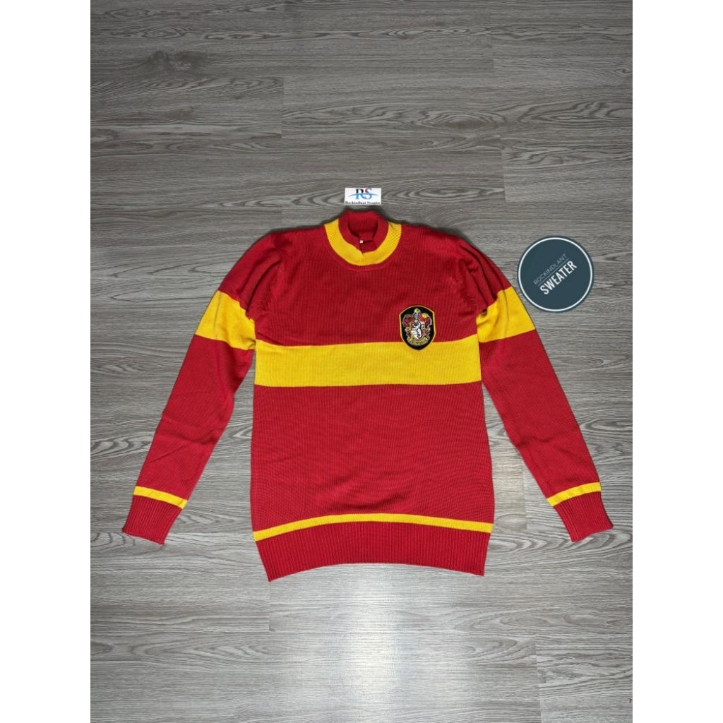 Sweater Gryffindor/Sweater HarryPoter/Rajut Gryffindor