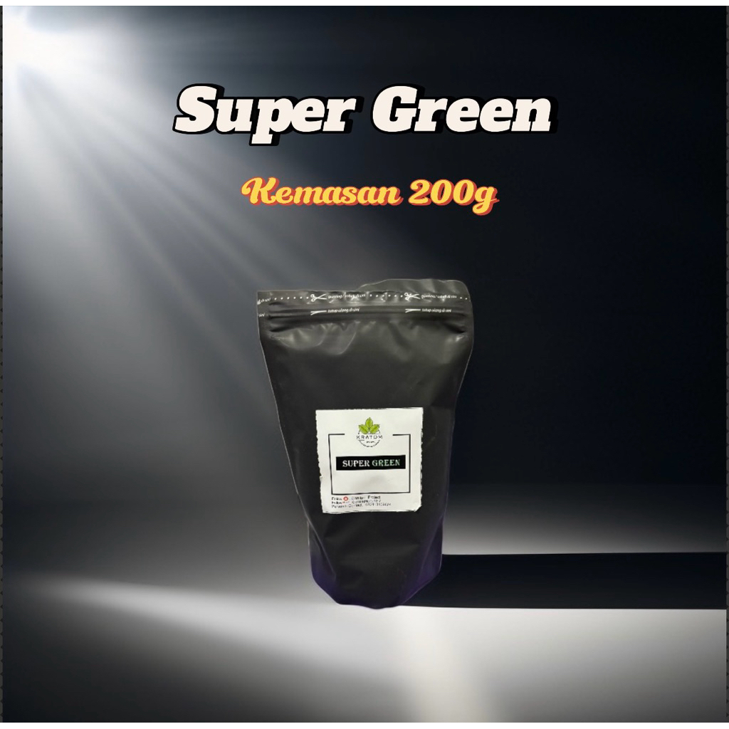 

200 GRAM BUBUK NUSANTARA DAUN HIJAU GILING KHAS