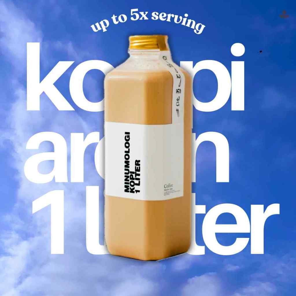 

1 Liter Palm Sugar Latte by Minumologi
