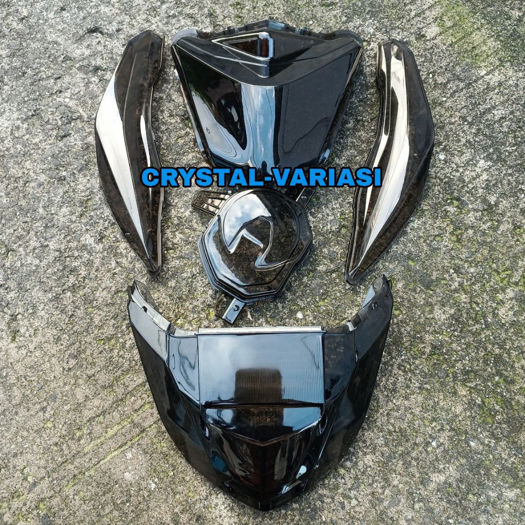 Mika Smoke Beat ESP Tahun 2016-2019/Paket Mika Kaca Lampu Depan Mika Kaca Sein Depan Mika Kaca Spedo