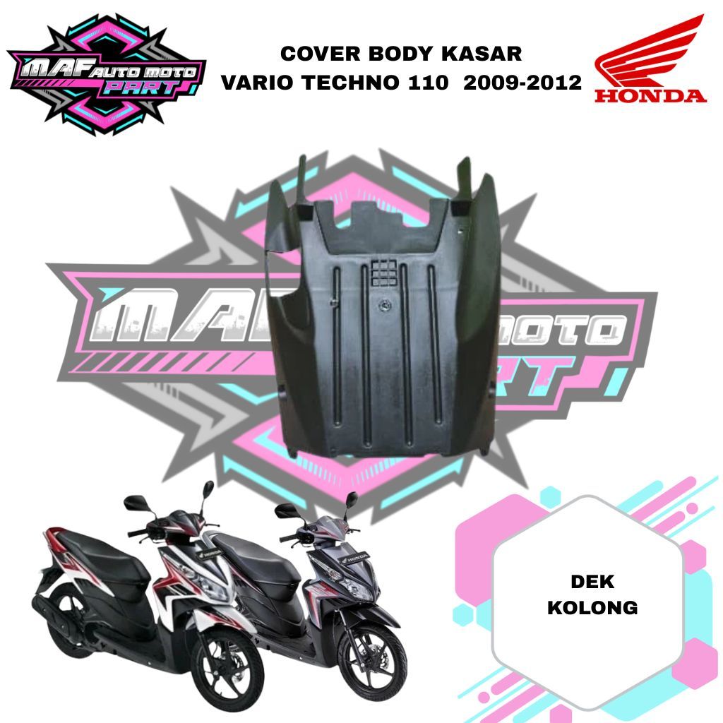 Bordes Dek Kolong Honda Vario Techno 110 Karbu 2009 2010 2011 2012 / Body Kasar Vario