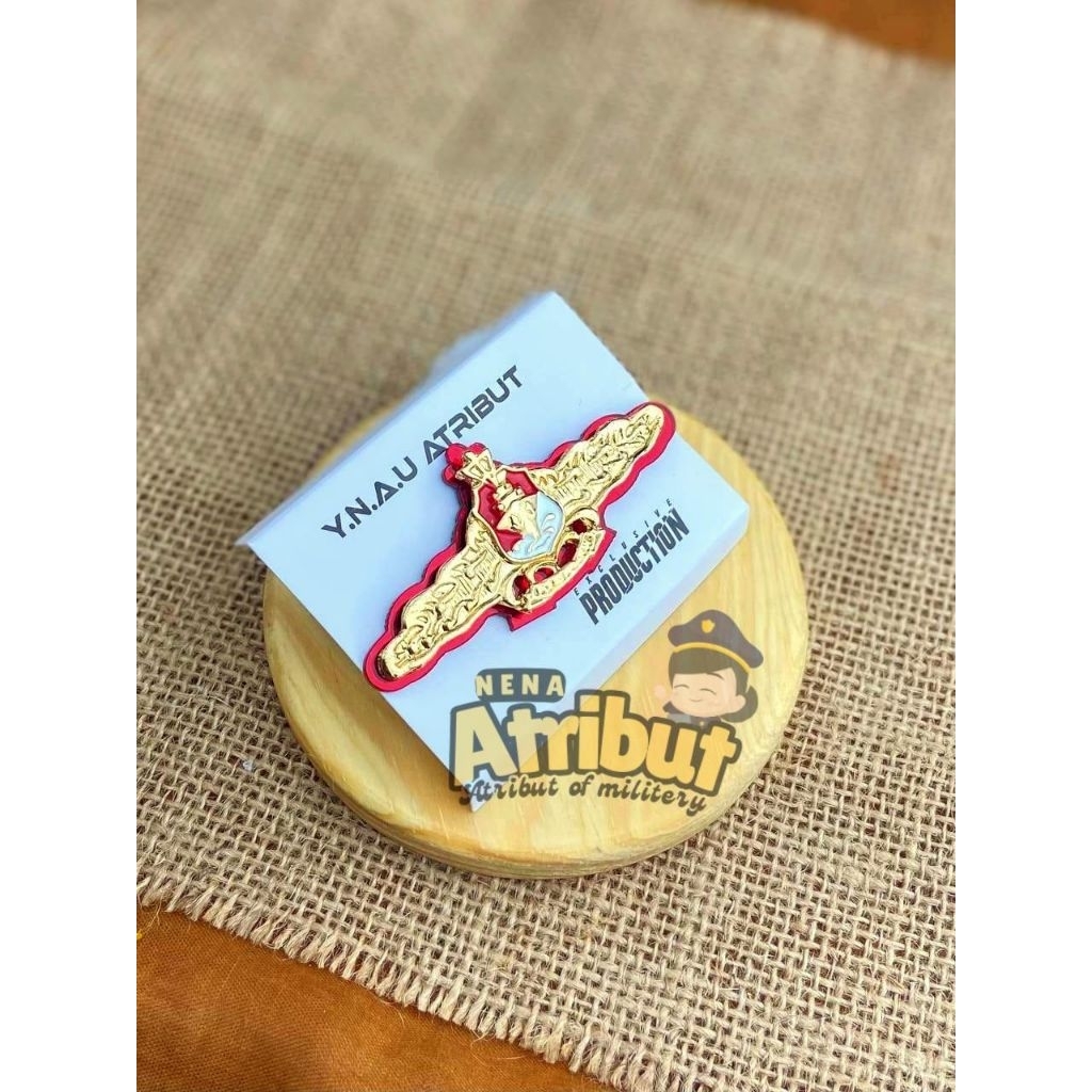 ATRIBUT POLRI PIN WING BAHARI GOLD POLRI EXCLUSIVE